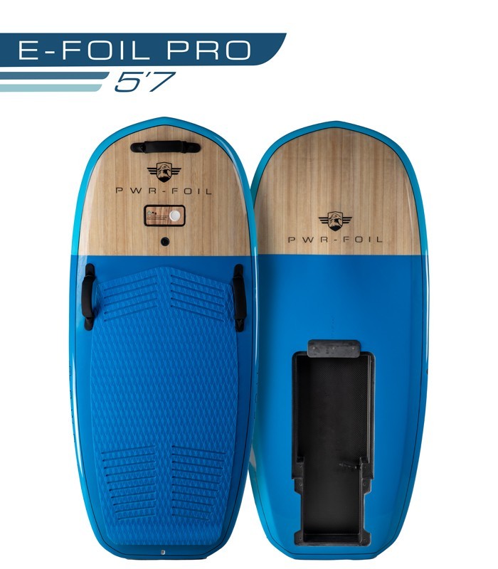 EFoil Board 5'7 Rigide Pro version Pwrfoil RedwoodPaddle
