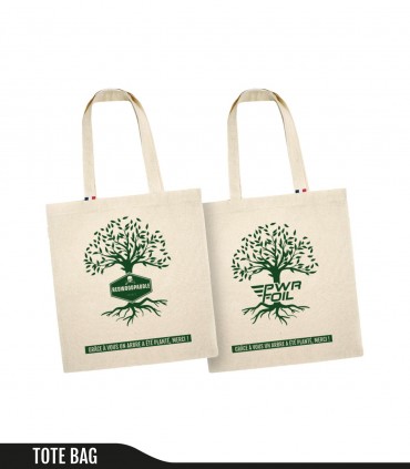 BAG TOTE BAG Green - REDWOODPADDLE / PWR-FOIL