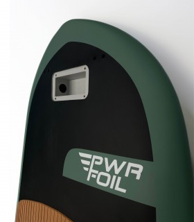 Grünes E-Foil PWR-Foil + Board Pro Carbon Biax